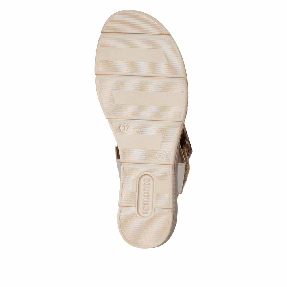 Remonte Damen Keilsandaletten - Metallic