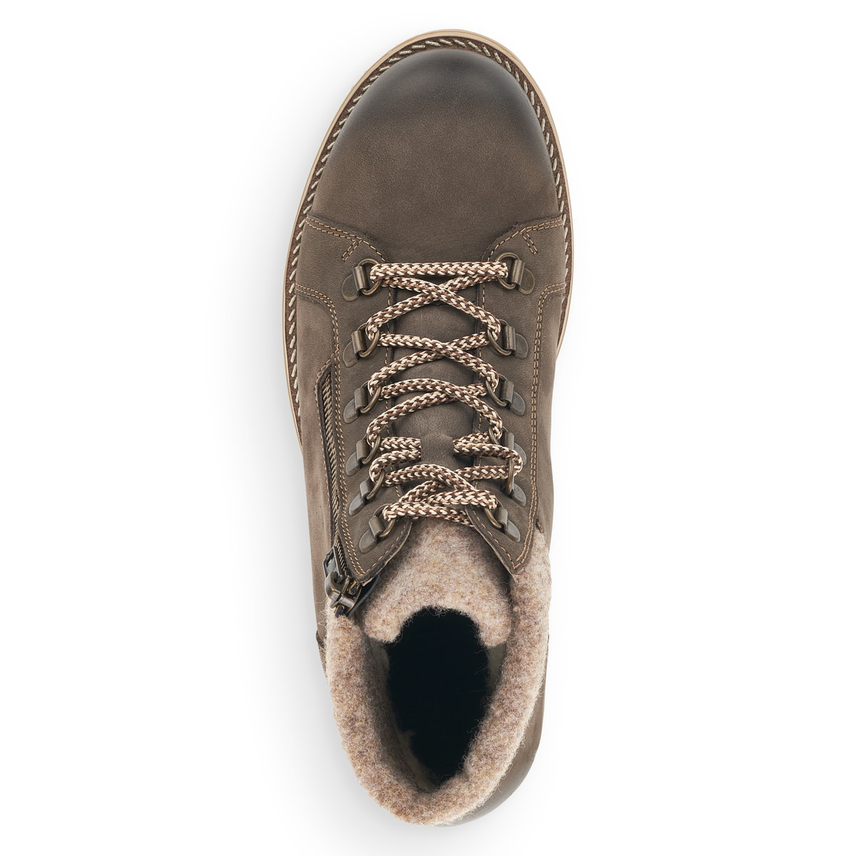 Remonte Damen Schnürstiefel - Grau