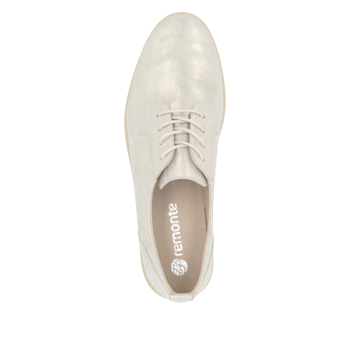 Remonte Damen Schnürschuhe - Metallic