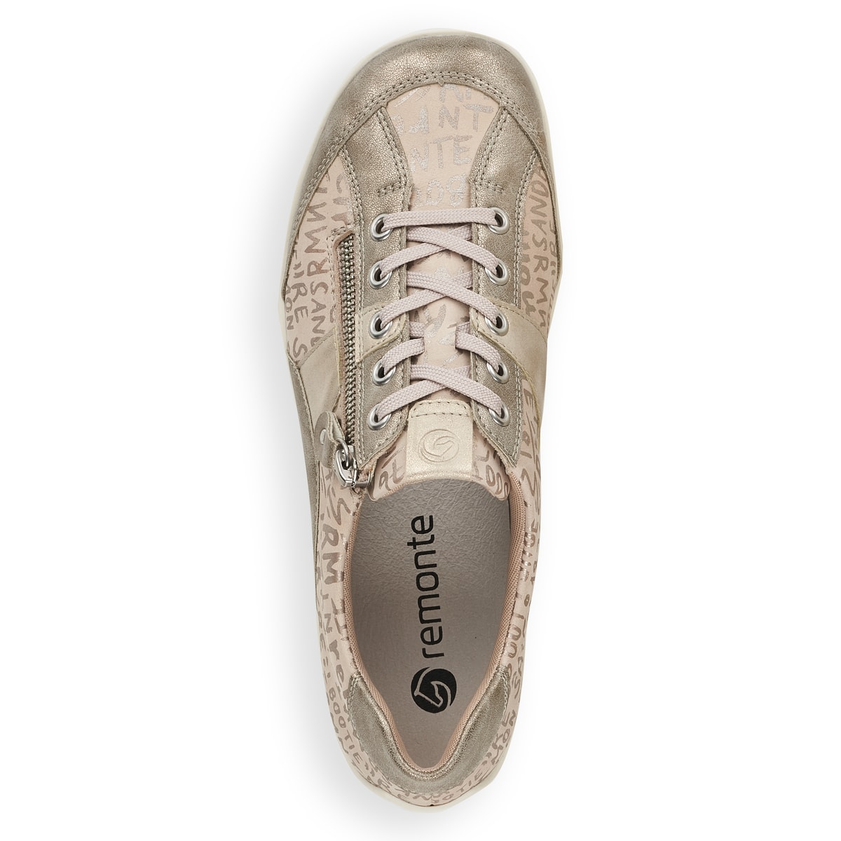 Remonte Damen Schnürschuhe - Beige