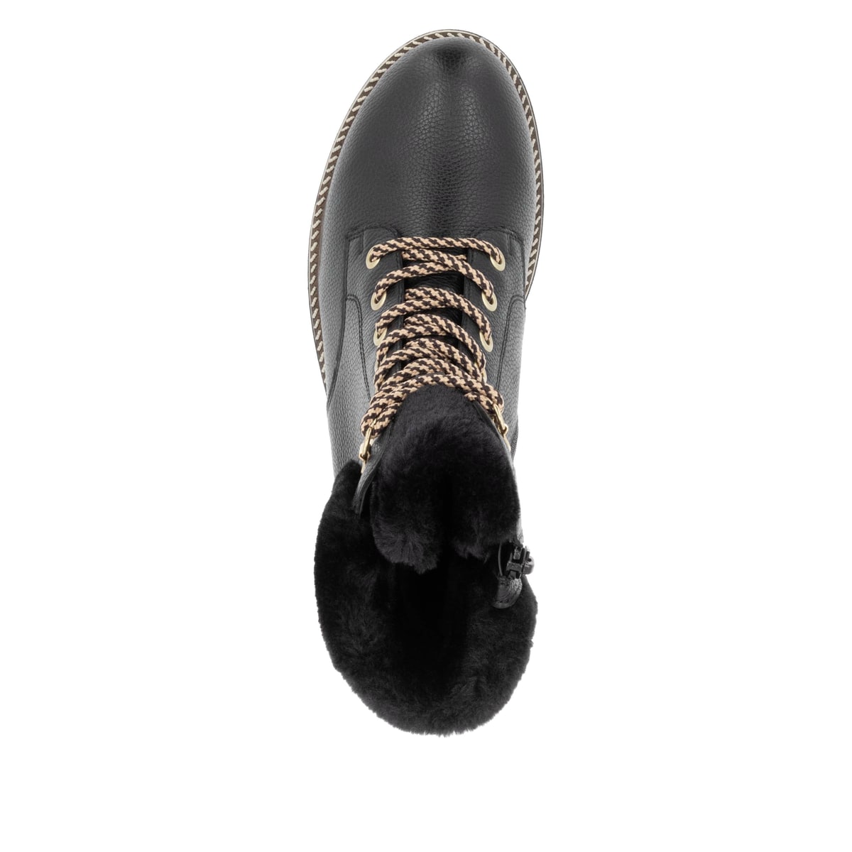 Remonte Damen Schnürstiefel - Schwarz