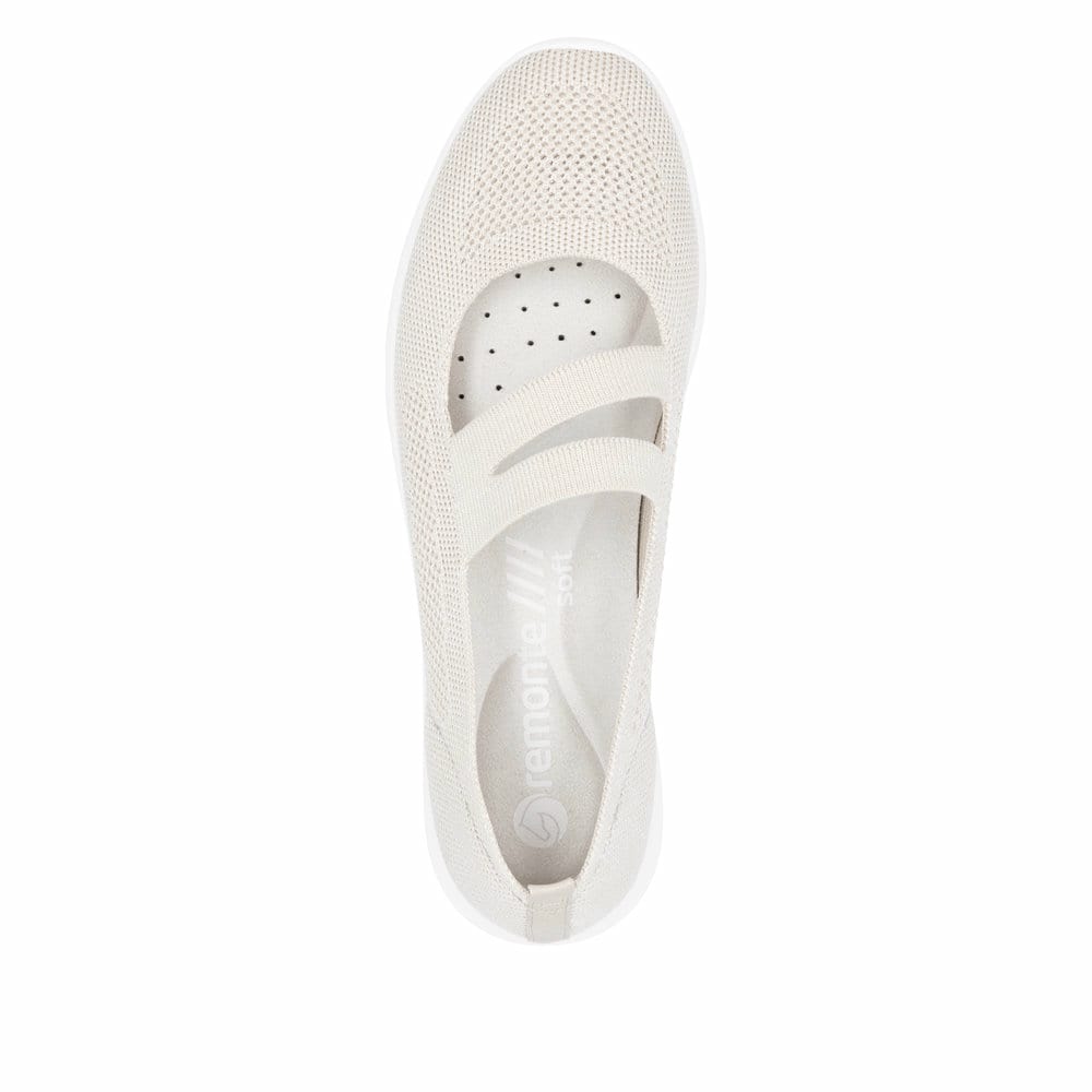 Remonte Damen Ballerinas - Beige