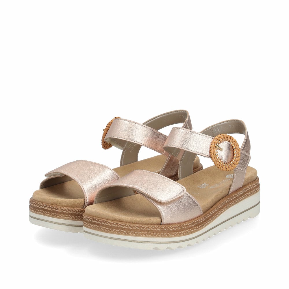Remonte Damen Riemchensandalen - Rosa