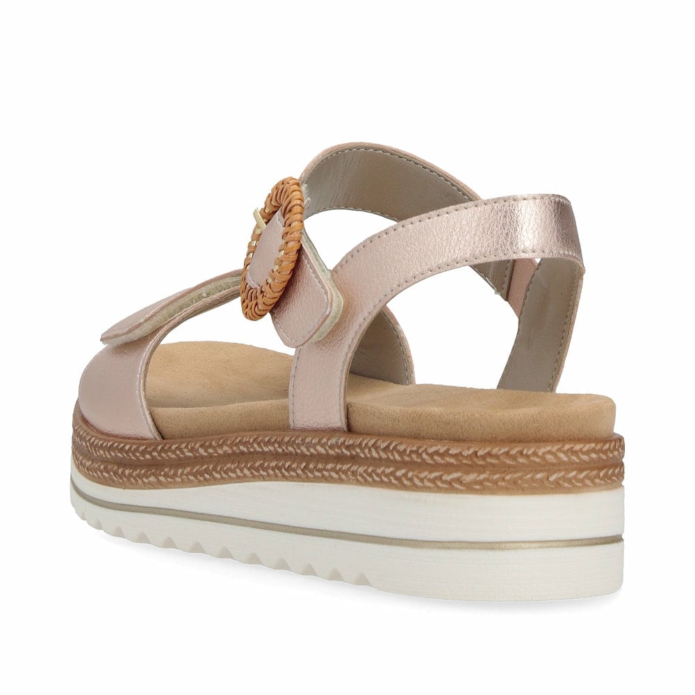Remonte Damen Riemchensandalen - Rosa