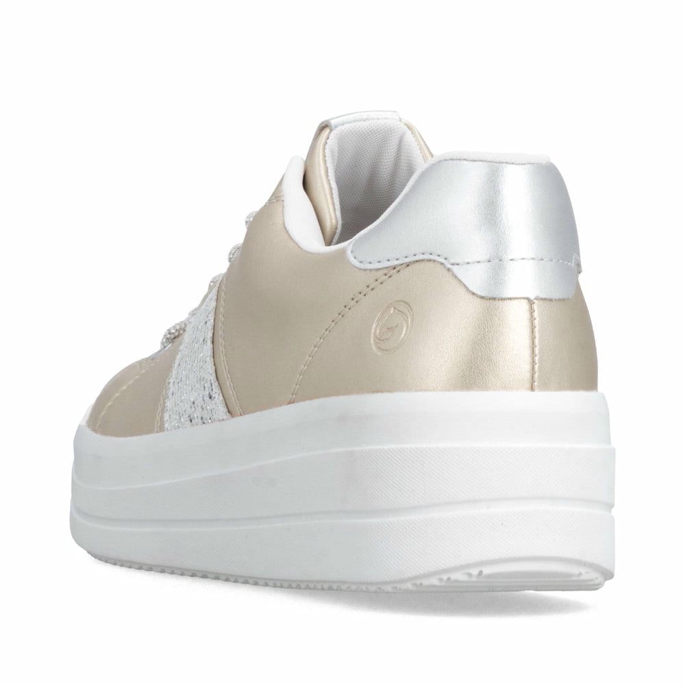Remonte Damen Slipper - Metallic