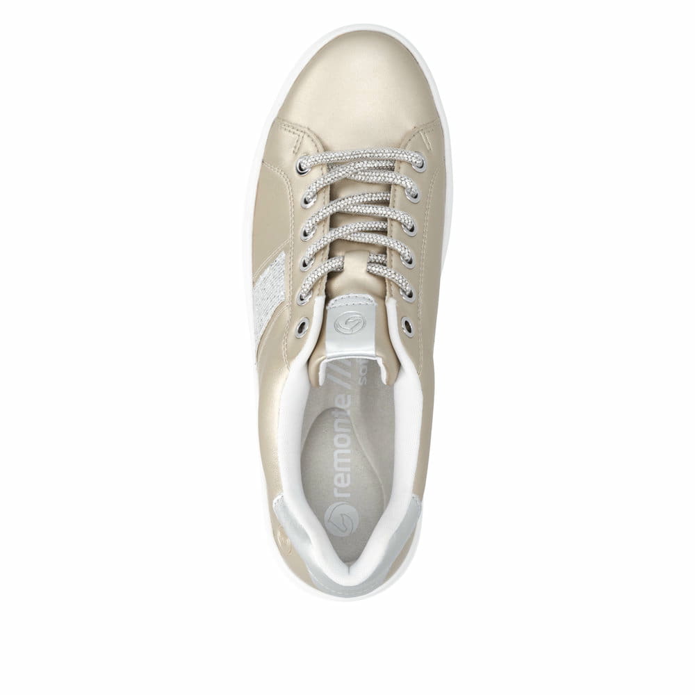 Remonte Damen Slipper - Metallic