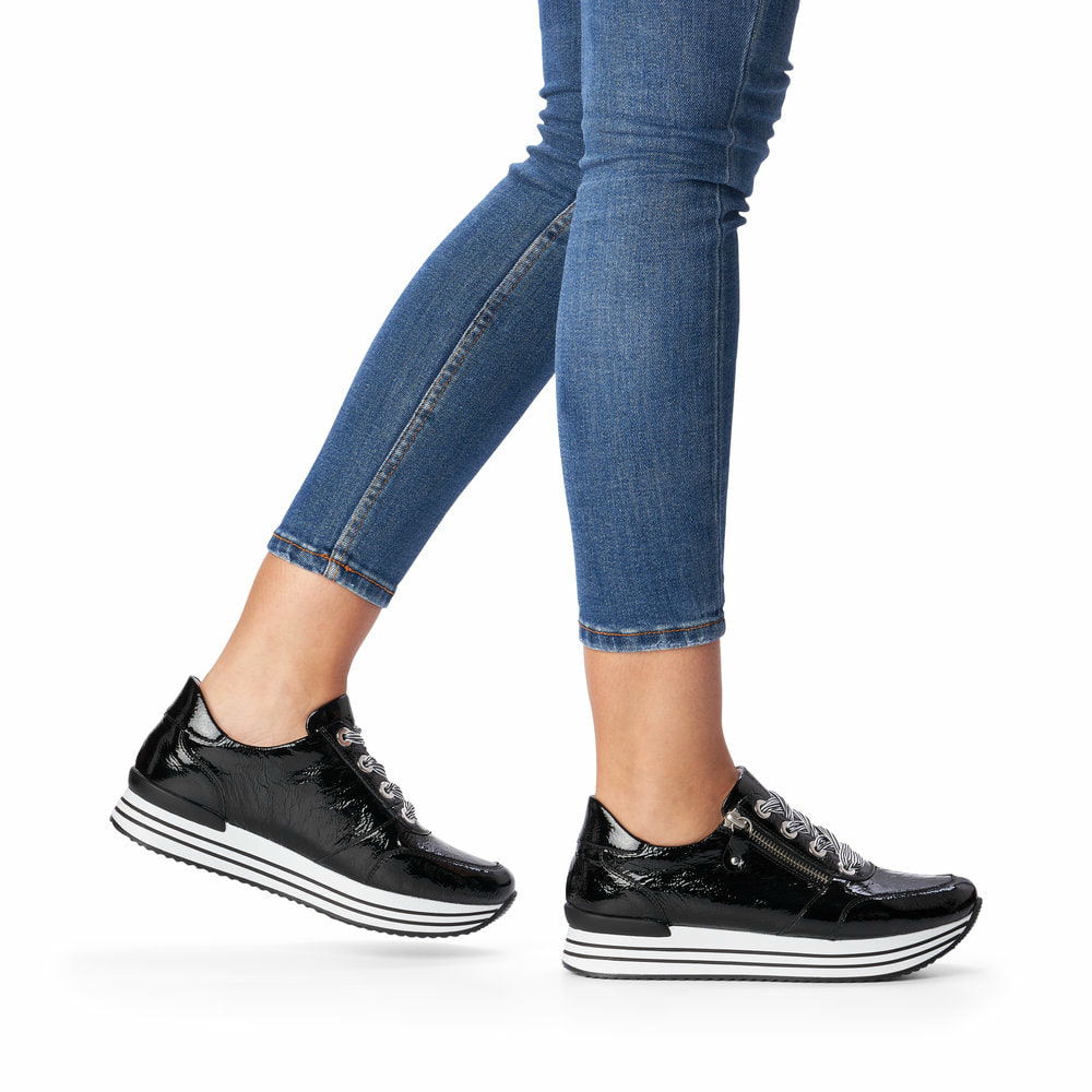 Remonte Damen Sneaker - Schwarz