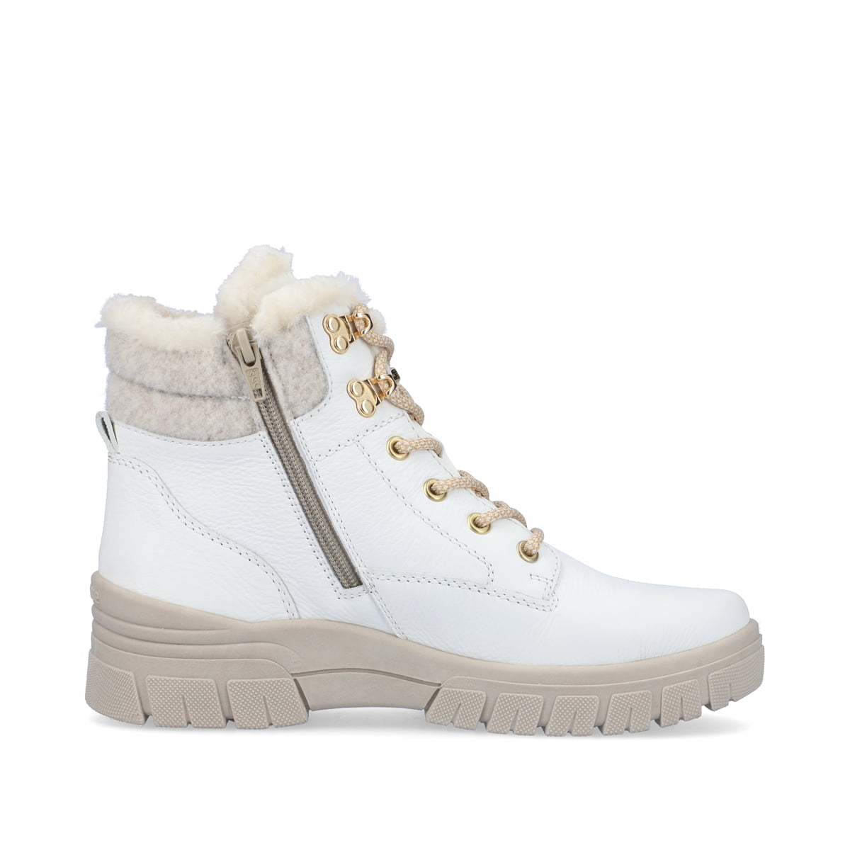 Remonte Damen Schnürstiefel - Weiss