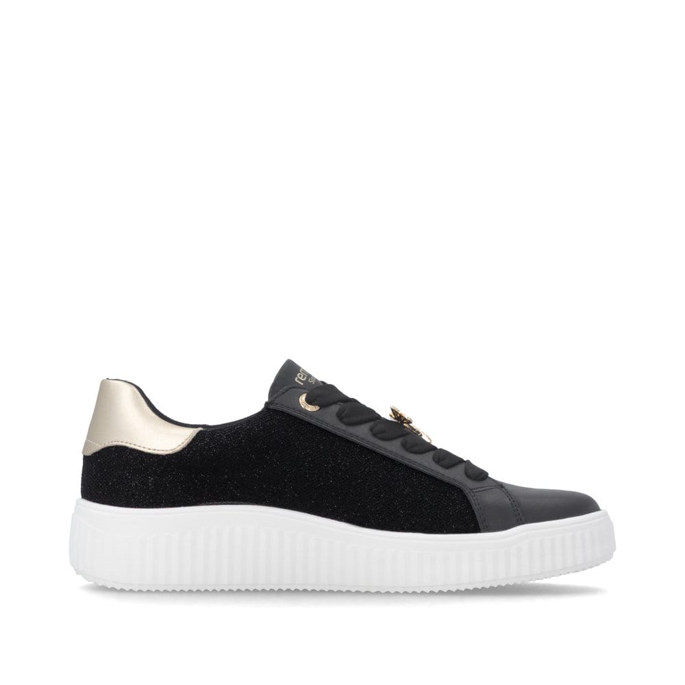 Remonte Damen Schnürschuhe - Schwarz