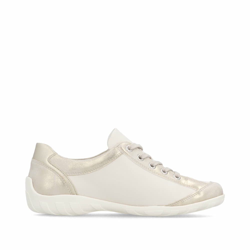 Remonte Damen Schnürschuhe - Beige