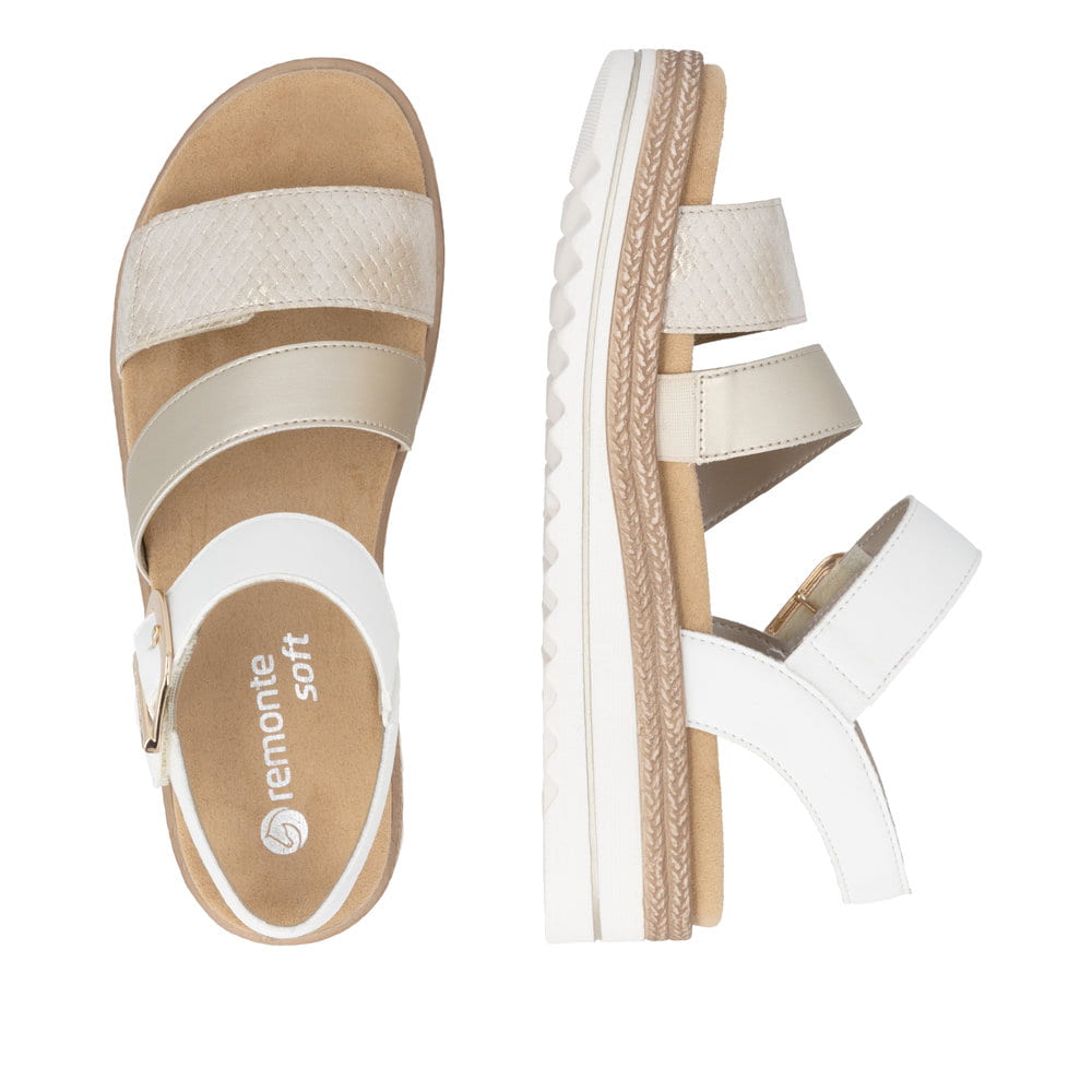 Remonte Damen Riemchensandalen - Gold