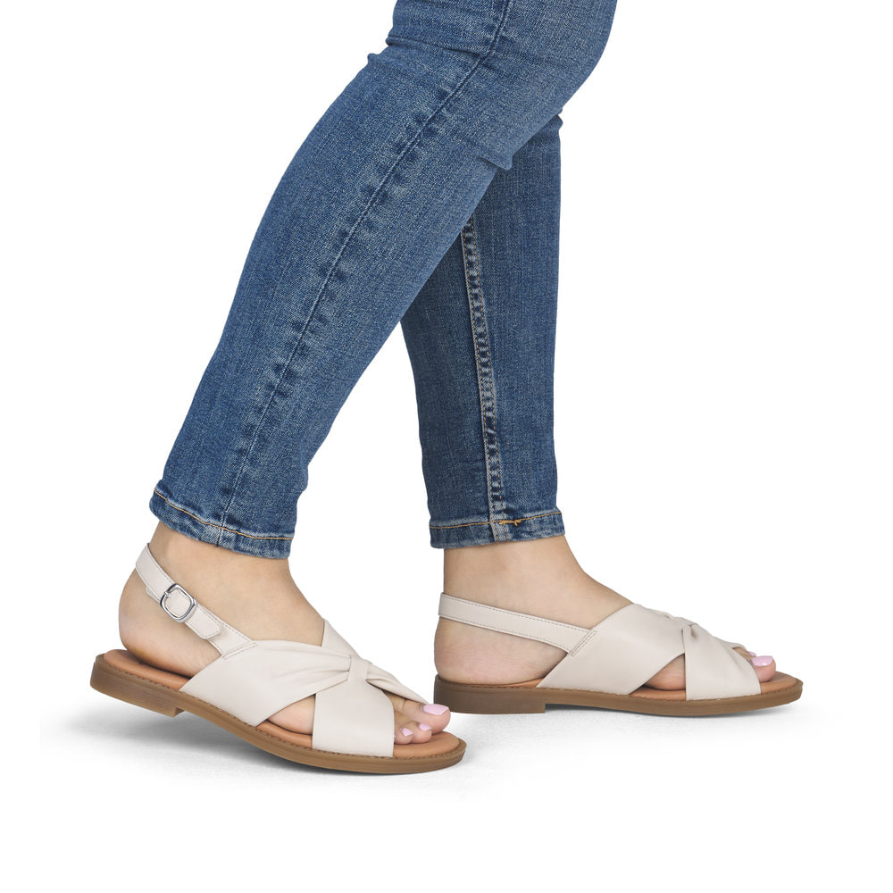 Remonte Damen Riemchensandalen - Beige