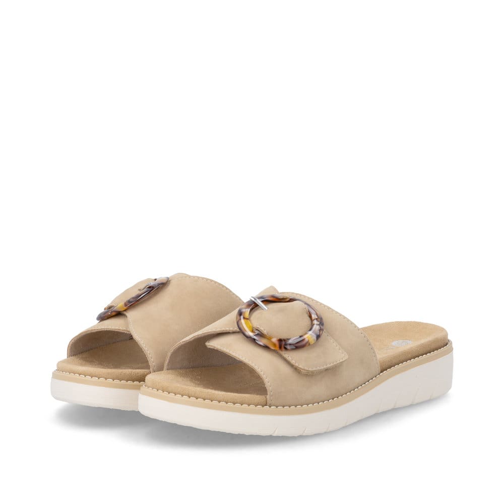 Remonte Damen Pantoletten - Beige