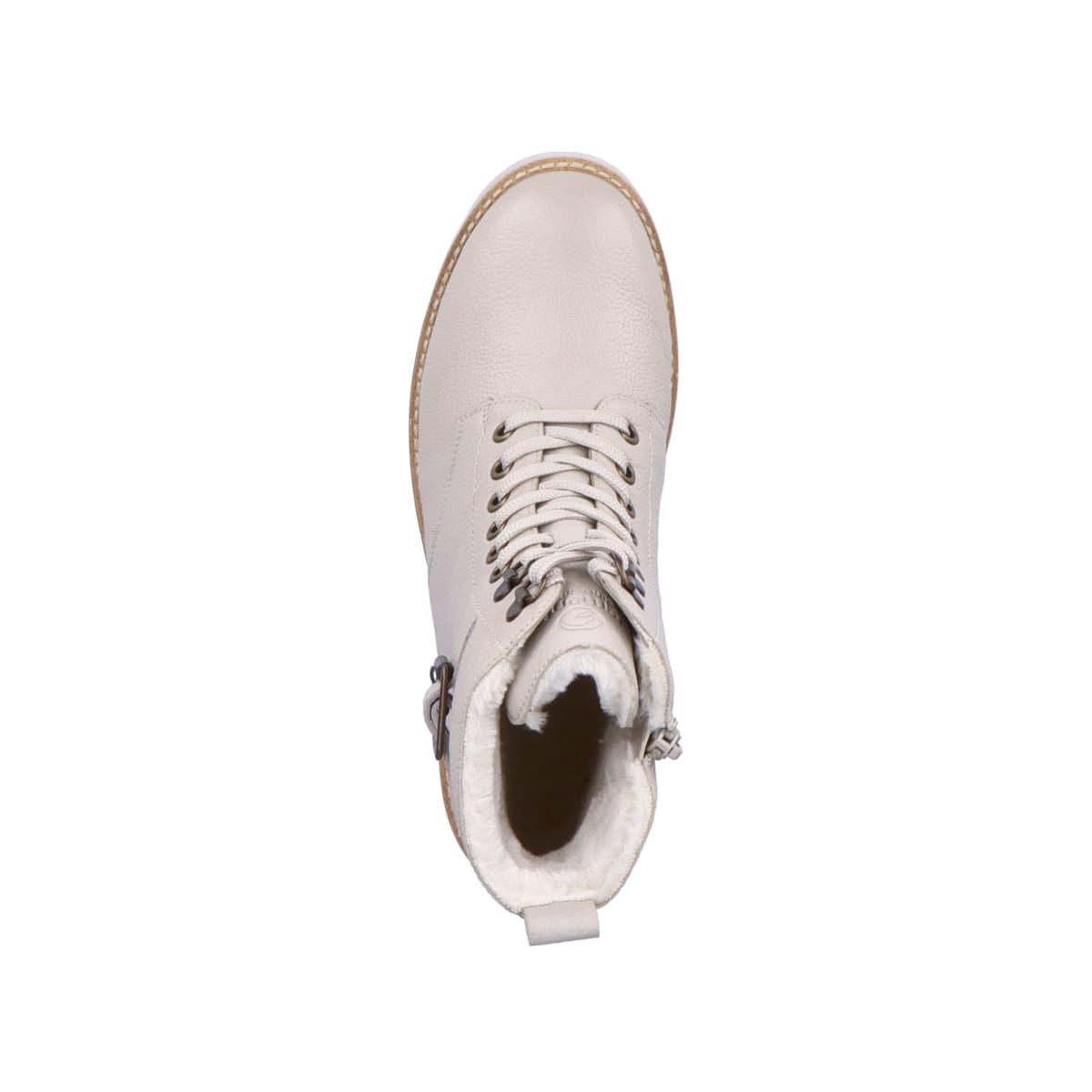Remonte Damen Biker Boots - Beige