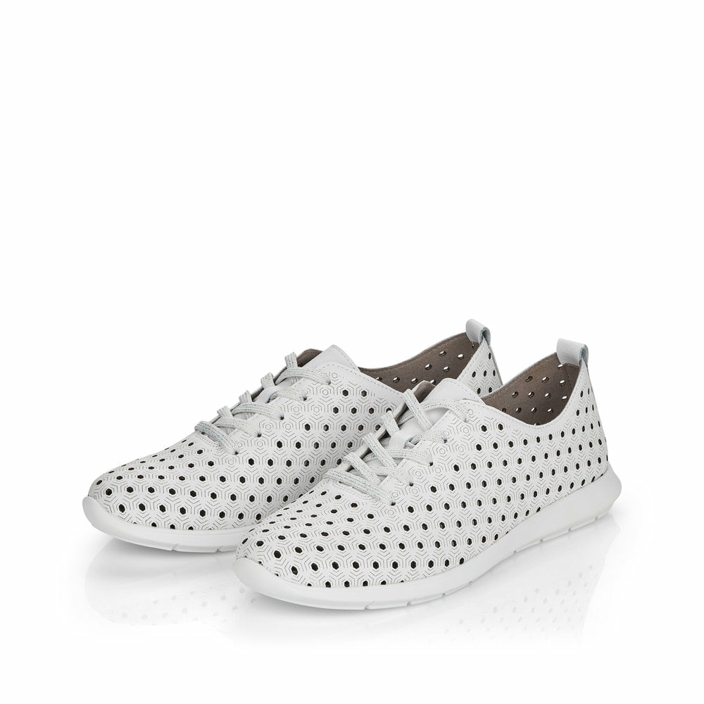 Remonte Damen Schnürschuhe - Weiss