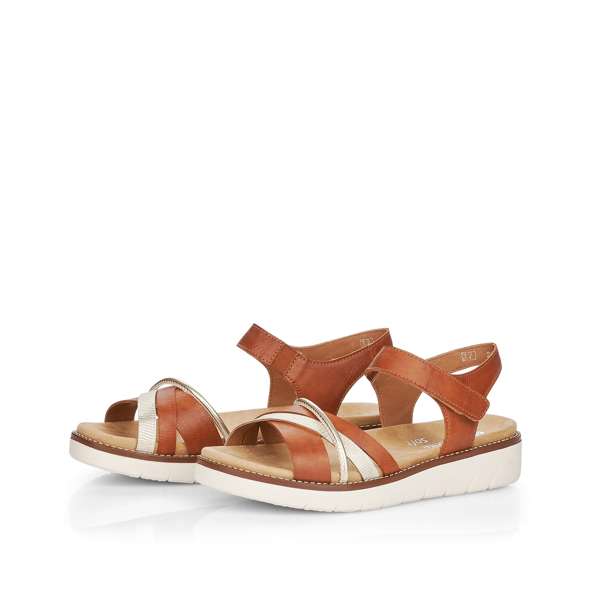 Remonte Damen Riemchensandalen - Braun