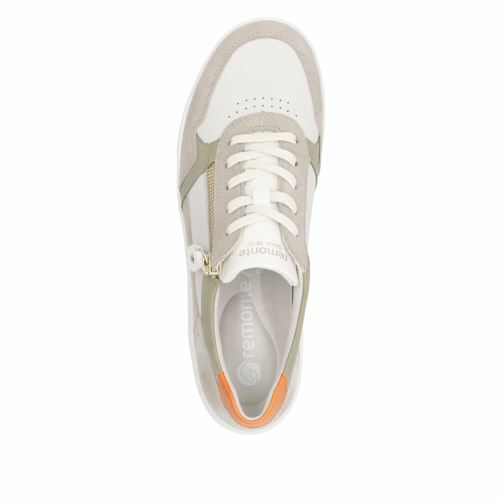 Remonte Damen Schnürschuhe - Weiss