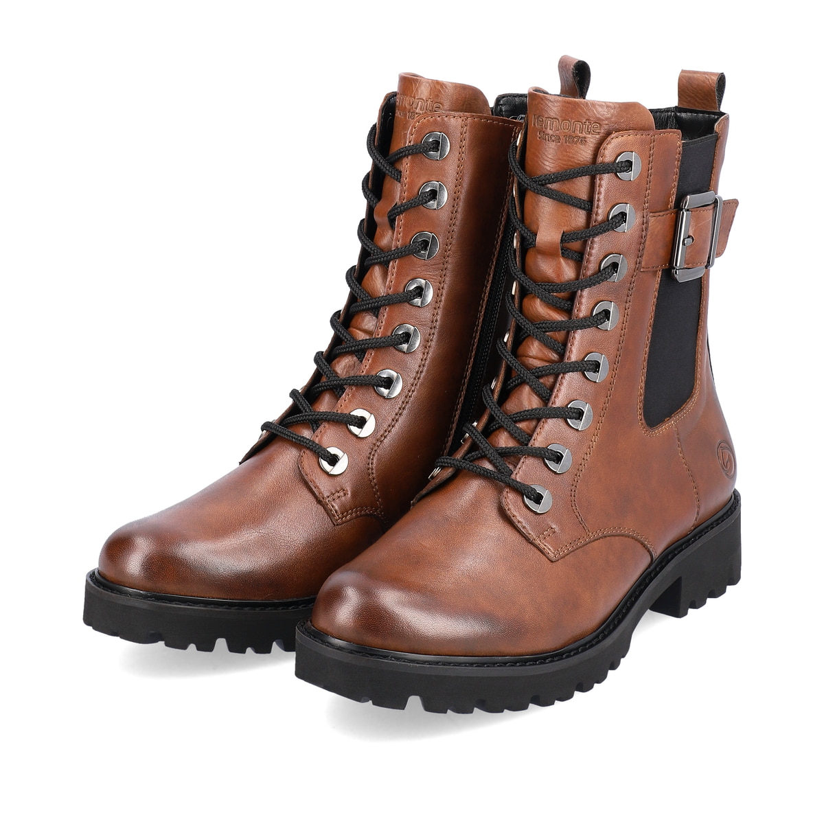 Remonte Damen Schnürstiefel - Braun