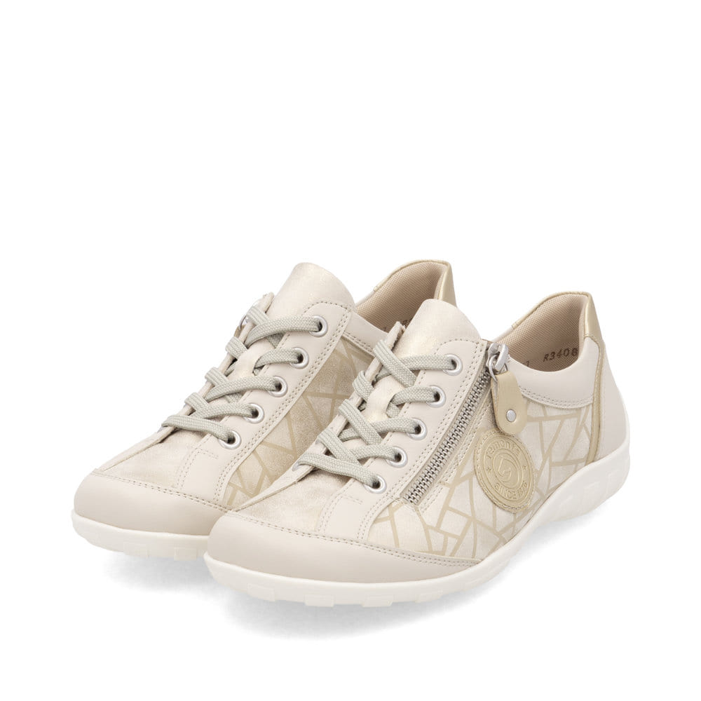 Remonte Damen Schnürschuhe - Gold