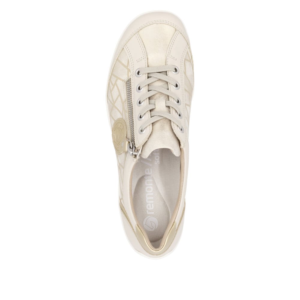 Remonte Damen Schnürschuhe - Gold