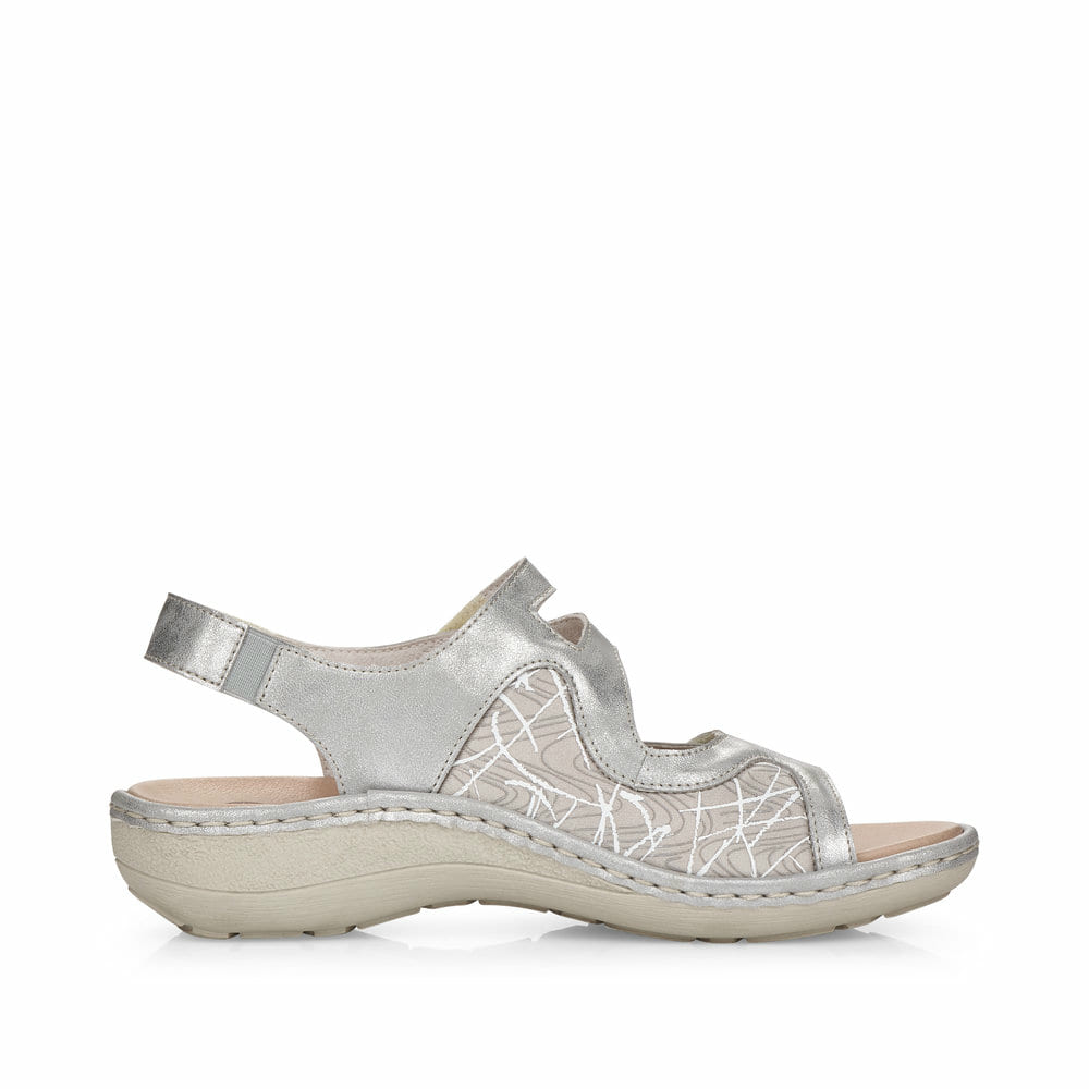 Remonte Damen Riemchensandalen - Grau