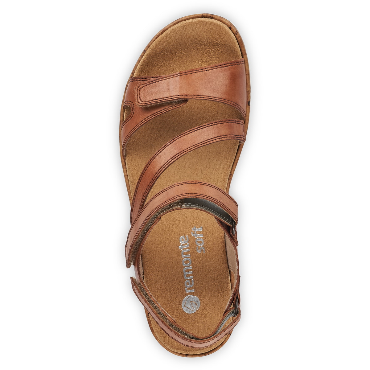 Remonte Damen Riemchensandalen - Braun