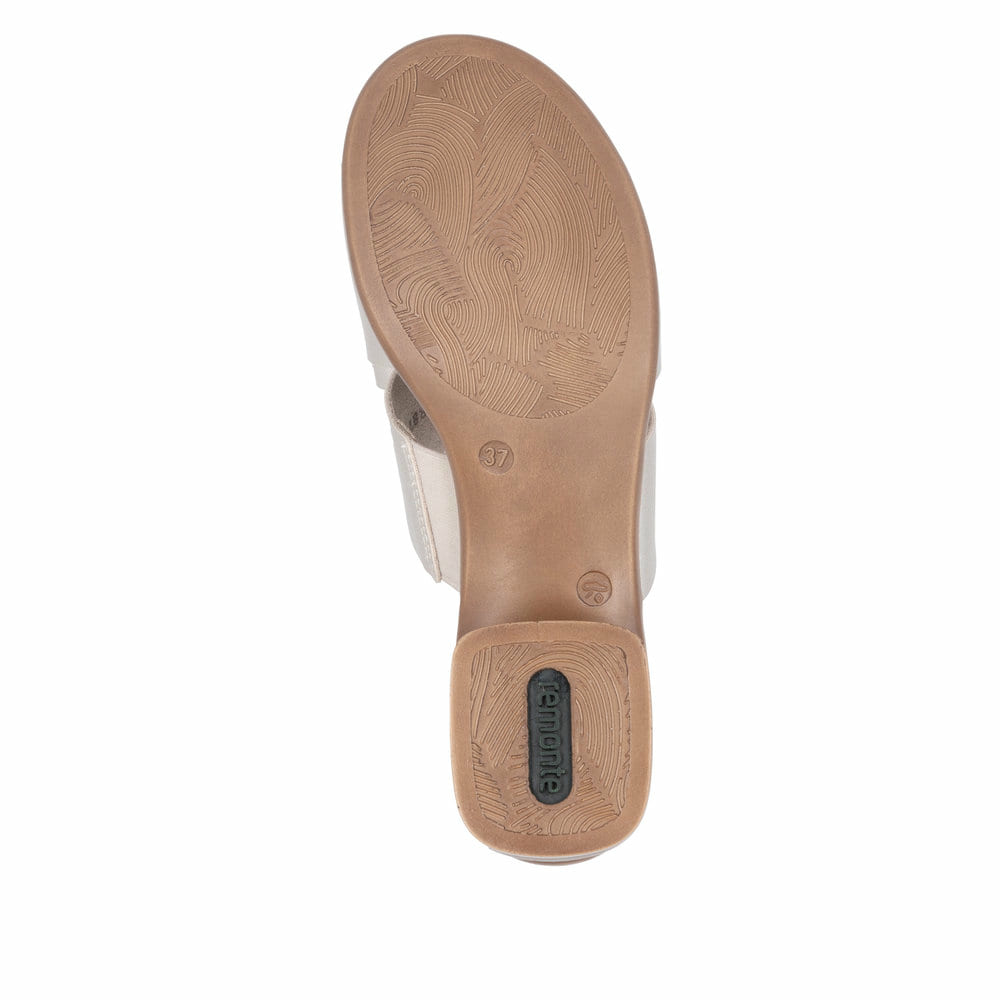 Remonte Damen Pantoletten - Metallic