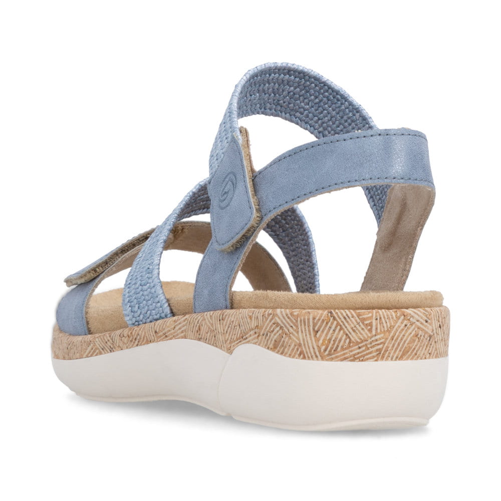 Remonte Damen Riemchensandalen - Blau