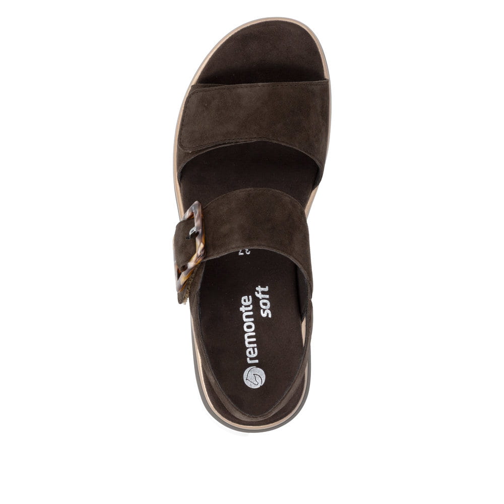 Remonte Damen Riemchensandalen - Braun