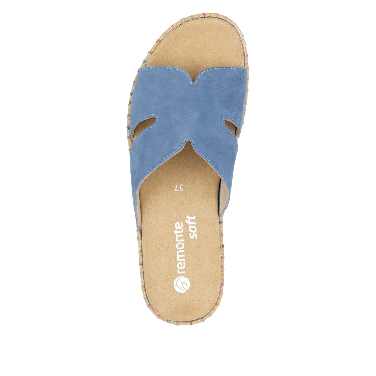 Remonte Damen Pantoletten - Blau