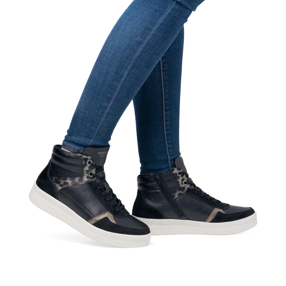 Remonte Damen Sneaker - Schwarz