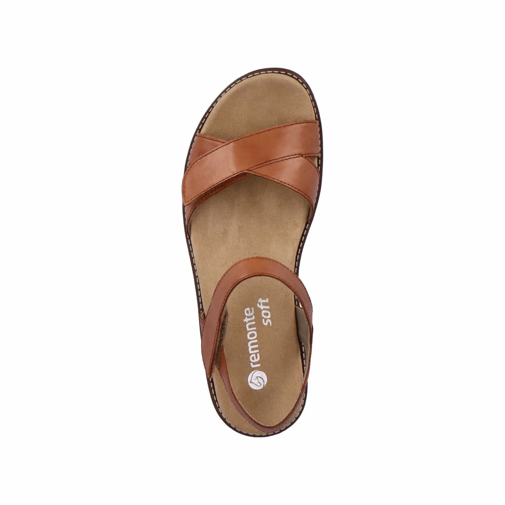 Remonte Damen Riemchensandalen - Braun