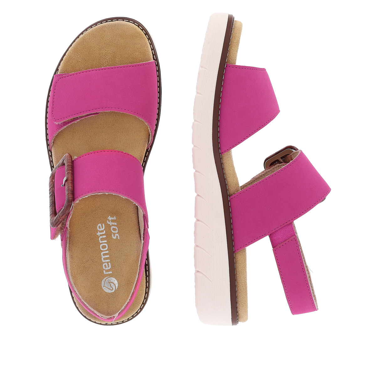 Remonte Damen Riemchensandalen - Rosa