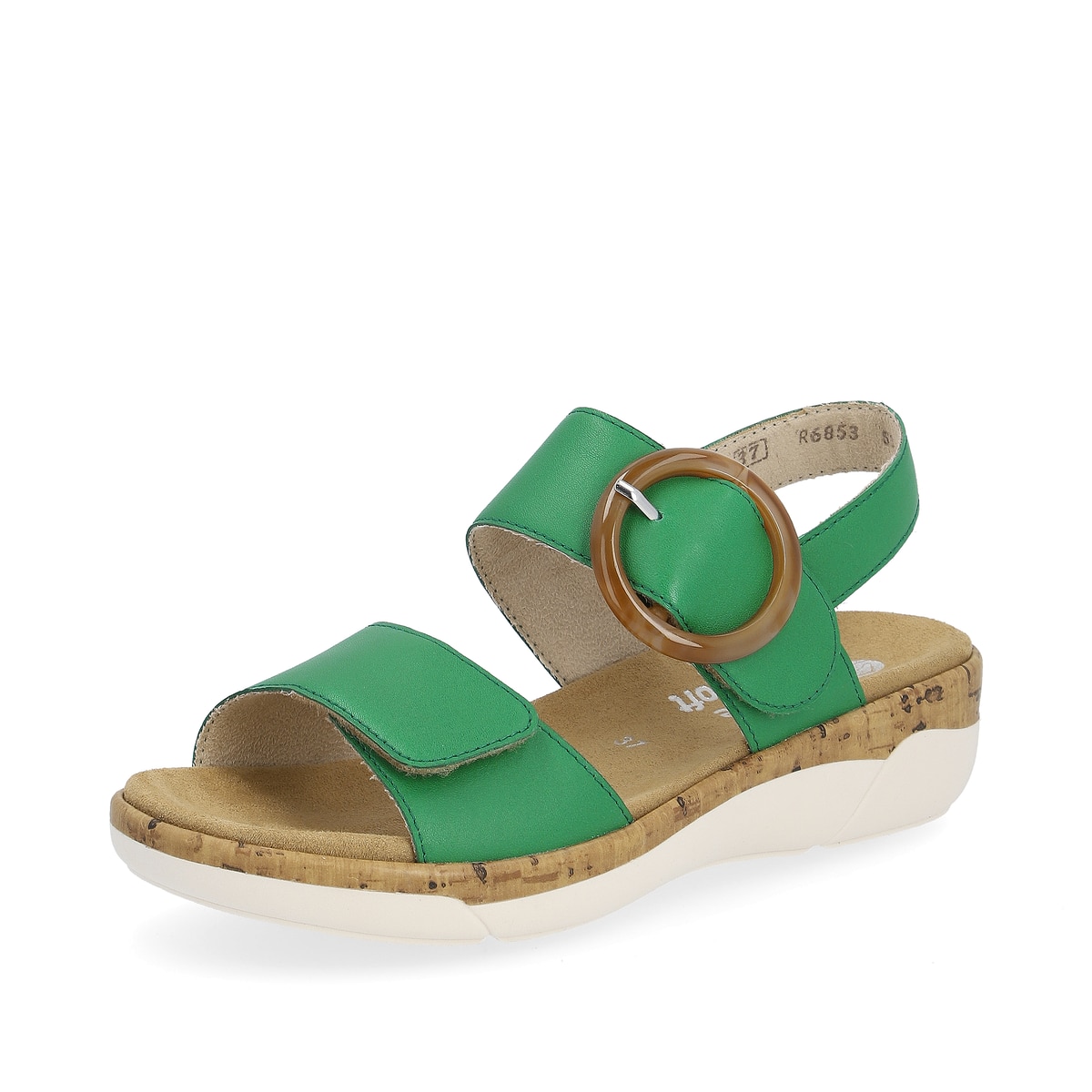 Remonte Damen Riemchensandalen - Grün