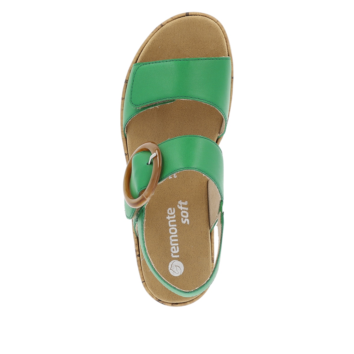 Remonte Damen Riemchensandalen - Grün