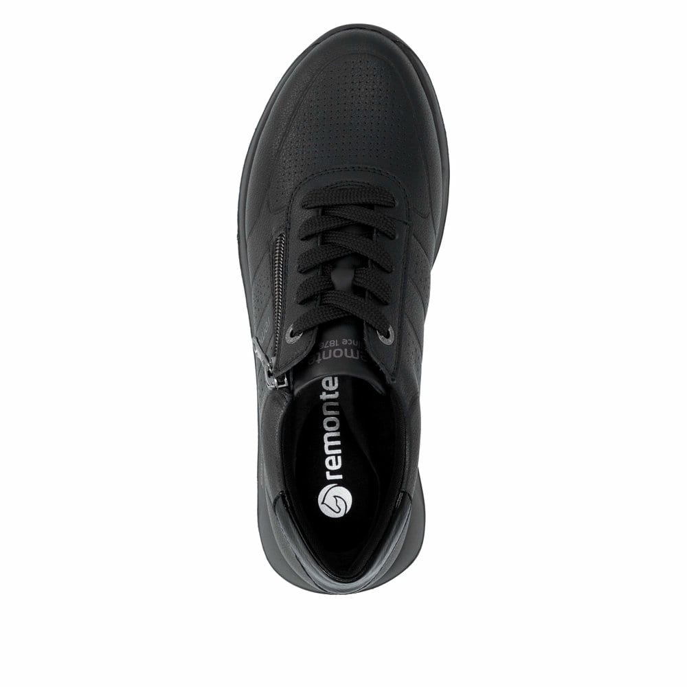 Remonte Damen Schnürschuhe - Schwarz