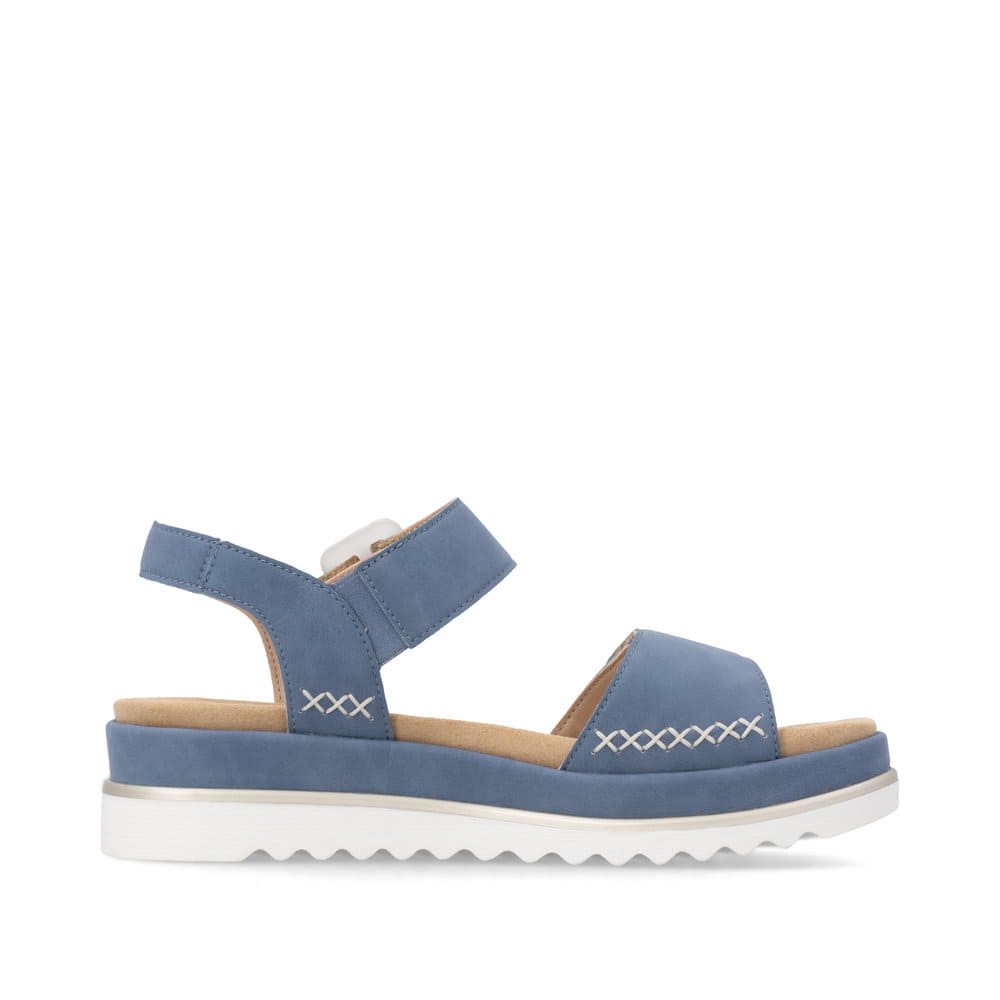 Remonte Damen Riemchensandalen - Blau