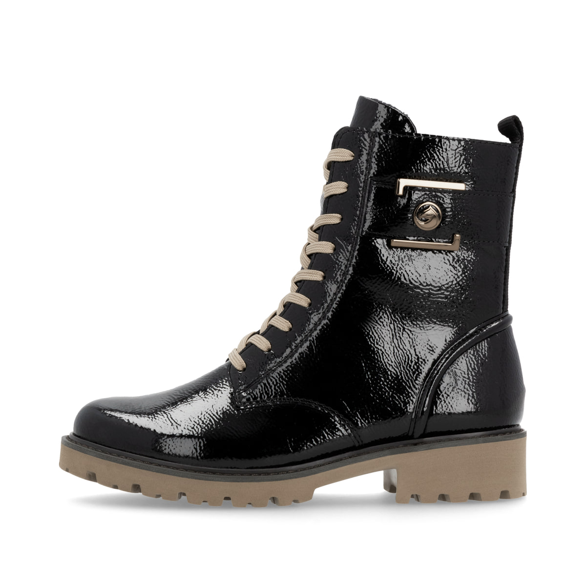 Remonte Damen Biker Boots - Schwarz