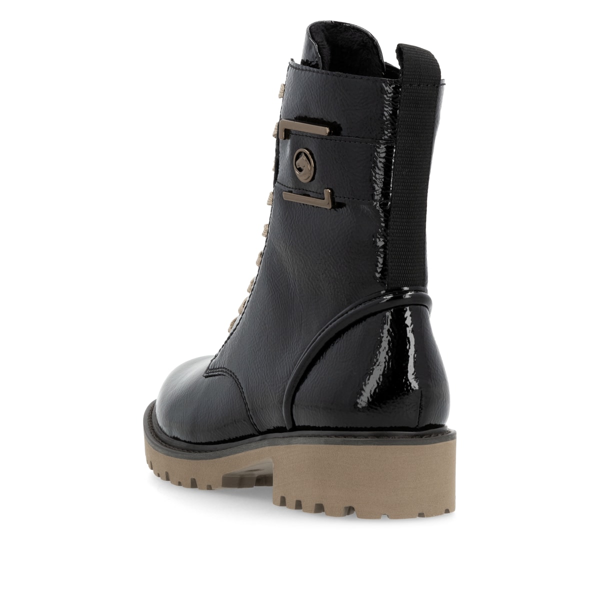Remonte Damen Biker Boots - Schwarz