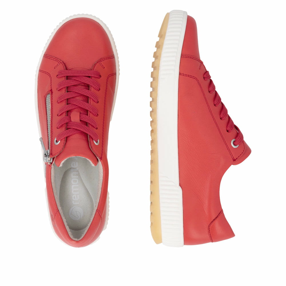 Remonte Damen Schnürschuhe - Rot