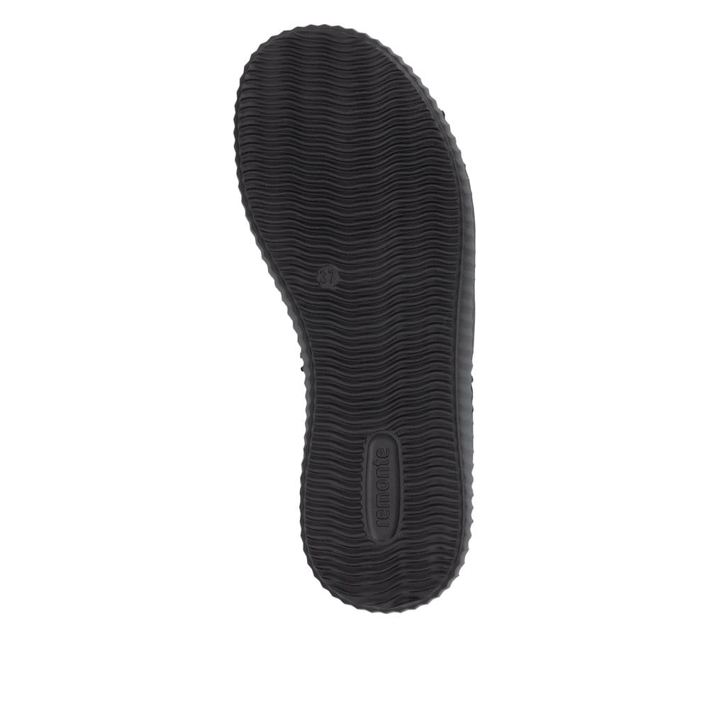 Remonte Damen Riemchensandalen - Schwarz