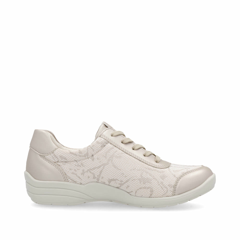 Remonte Damen Schnürschuhe - Metallic