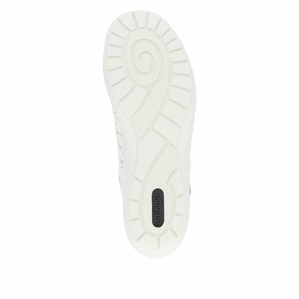Remonte Damen Schnürschuhe - Metallic