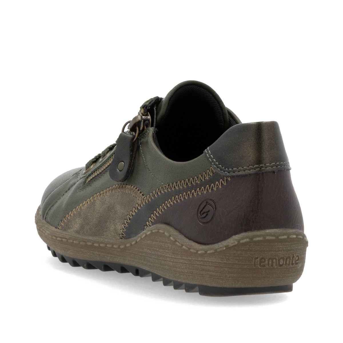 Remonte Damen Schnürschuhe - Grün