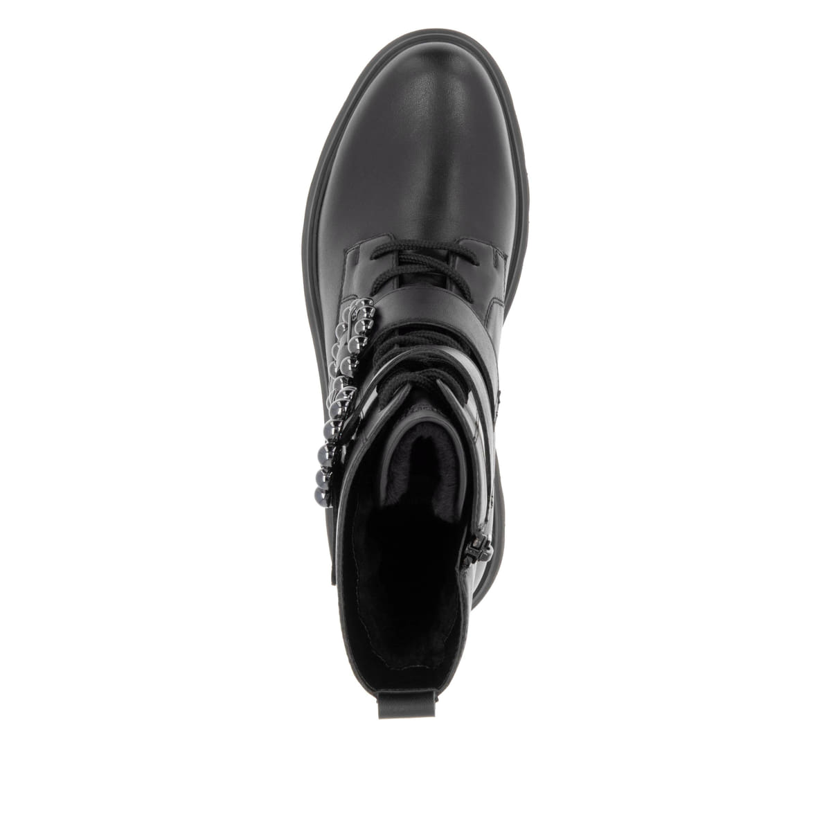 Remonte Damen Schnürstiefel - Schwarz